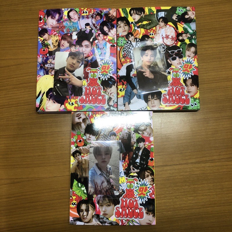 NCT Dream Hot Sauce album Photobook Pb ver Pc Photocard Mark Chenle Crazy Boring Chilling