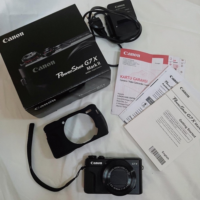CAMERA CANON G7 X mark II second MURAH