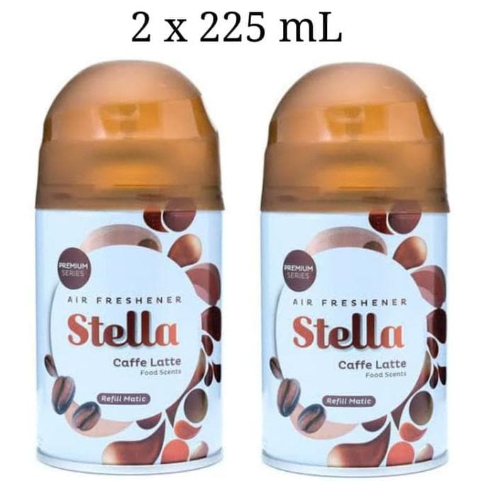 Stella Matic Refill Caffe Latte Paket isi 2 x 225 ml