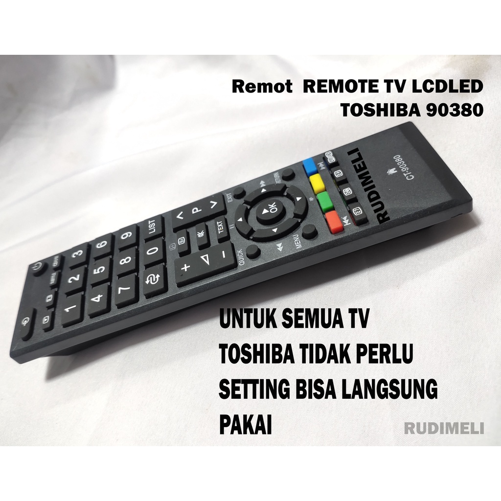 Remot TV LED / REMOTE TV LCD REMOT LED TOSHIBA 90380