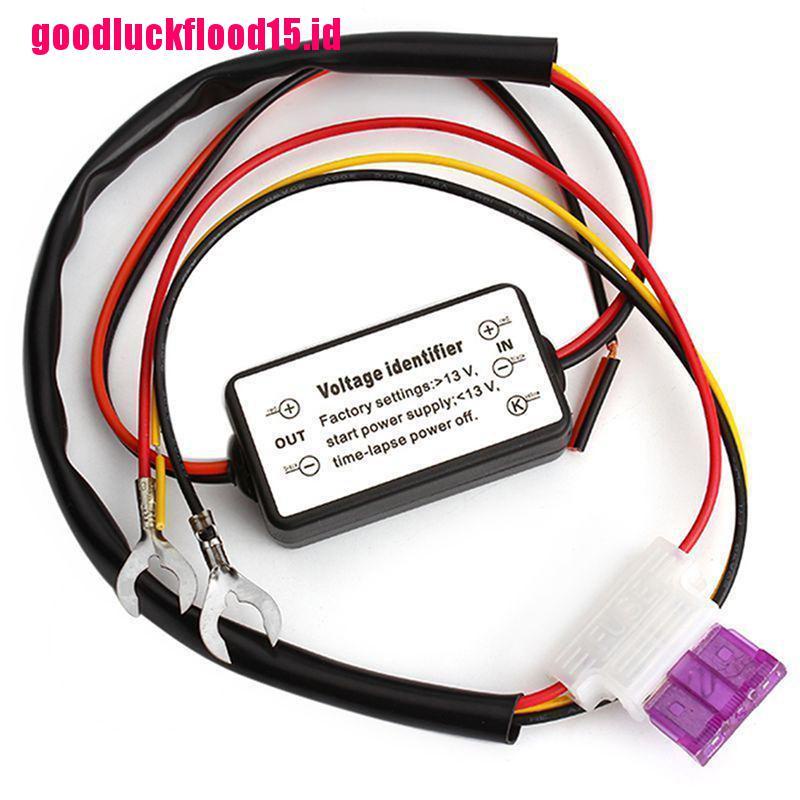 {LUCKID}Car LED Daytime Running Light Automatic ON/OFF Controller Module DRL Relay Kits