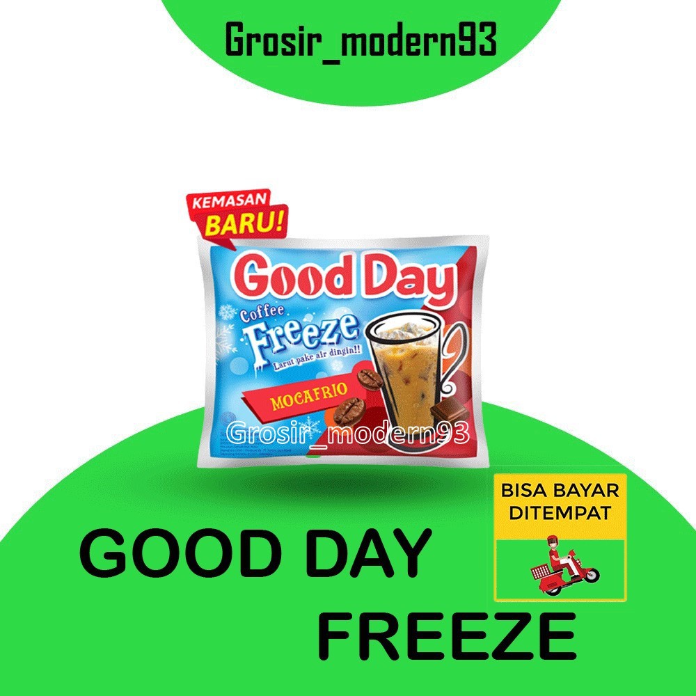 

GOOD DAY FREEZE MOCAFRIO ( 1pack isi 5 )