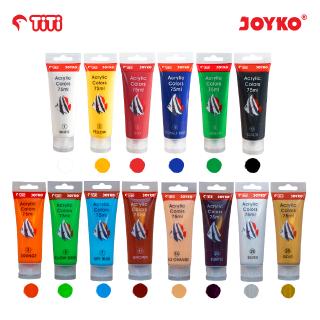 Acrylic Color Cat Akrilik Joyko TiTi ACC 75ML 6 Green Acrylic Color Cat Akrilik Joyko TiTi ACC 75ML 6 Green