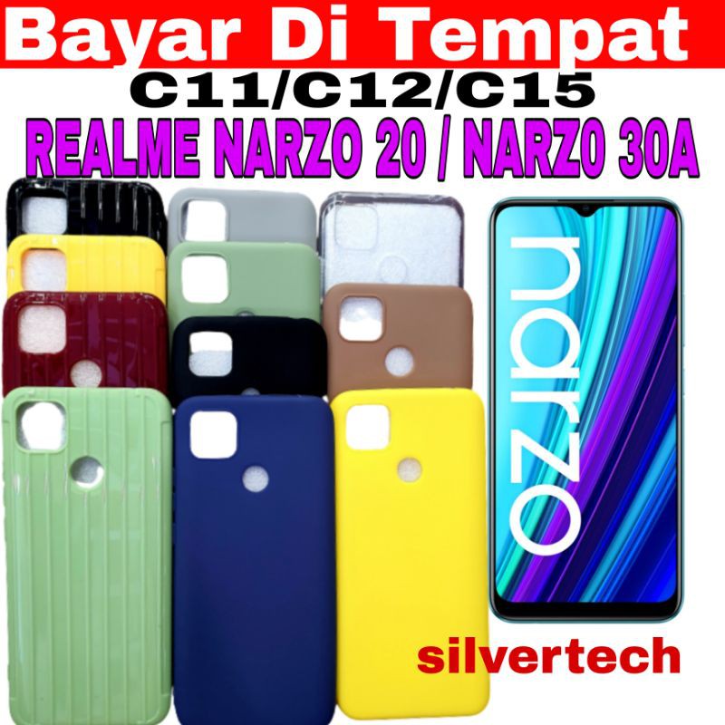 Kesing Softcase Realme Narzo 20 /  Narzo 30A / C11 / C12 / C15