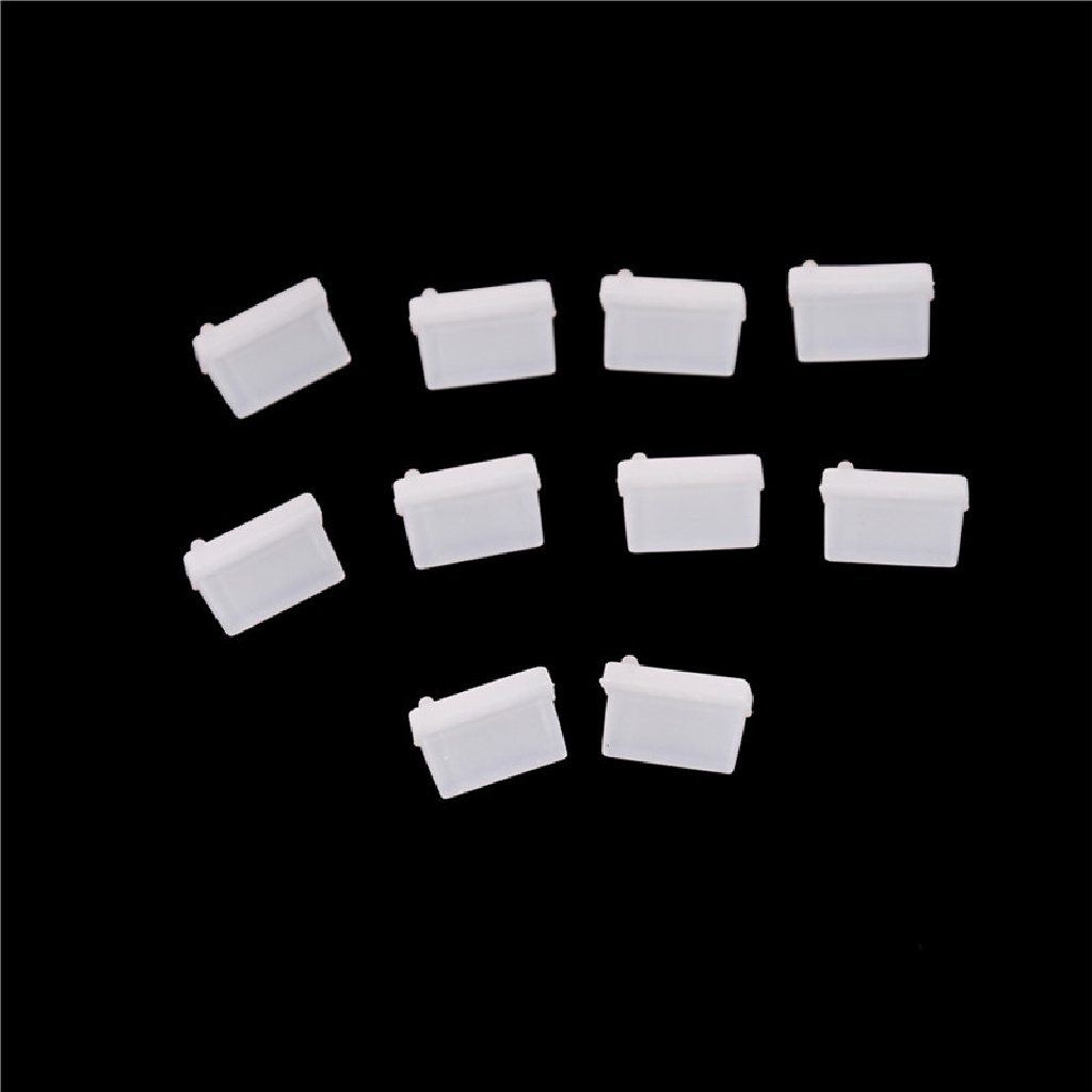 [birth] 10pcs Clear Rubber A Type Female USB Anti Dust Protector Plugs Stopper Cover [ID]