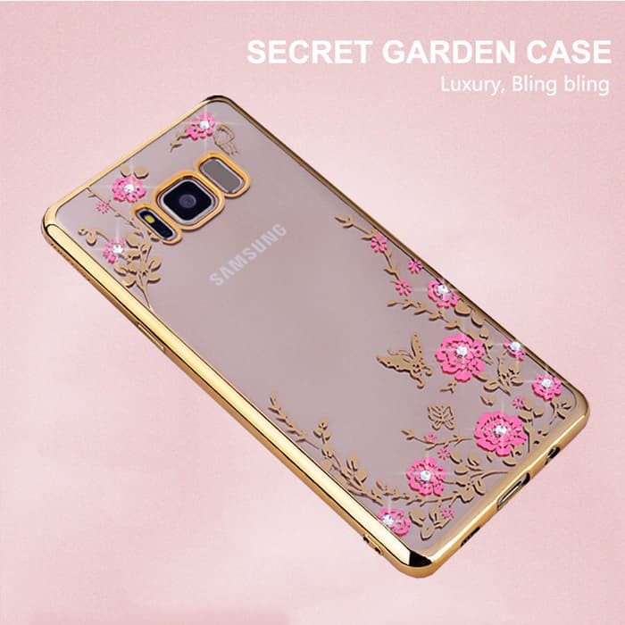 TPU FLOWER Case Samsung S8 edge / Samsung S8  Plus / case hp / soft case / hard case