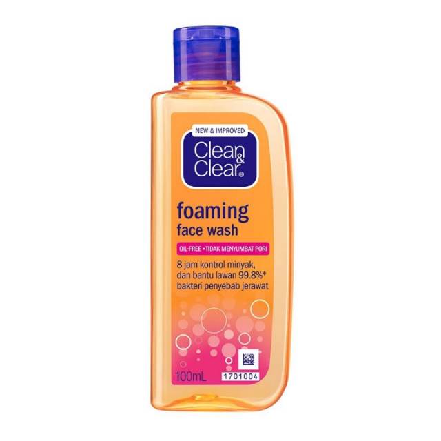 Clean &amp; Clear Essentials Foaming Facial Wash 100ml | 50ml Oil Control Film 50's