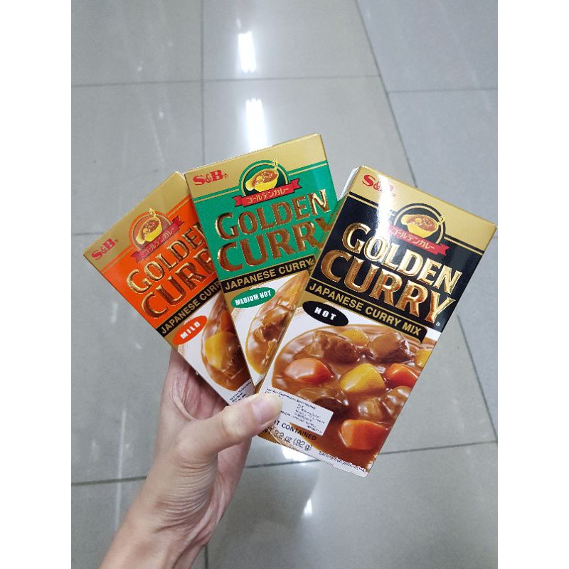 S&B Golden curry 92gr - Bumbu Kari Jepang