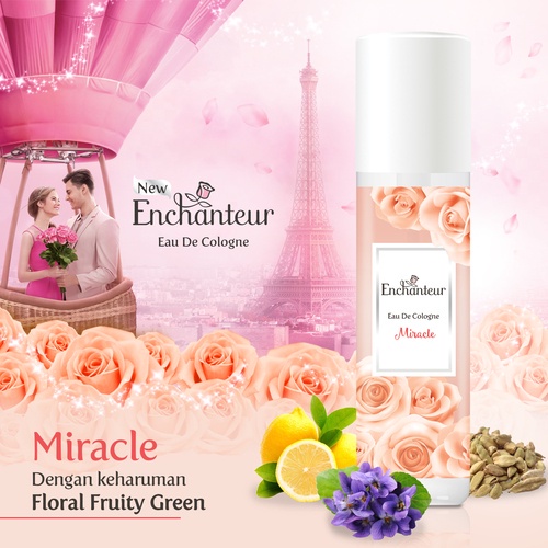 Enchanteur Eau De Cologne  100 ML