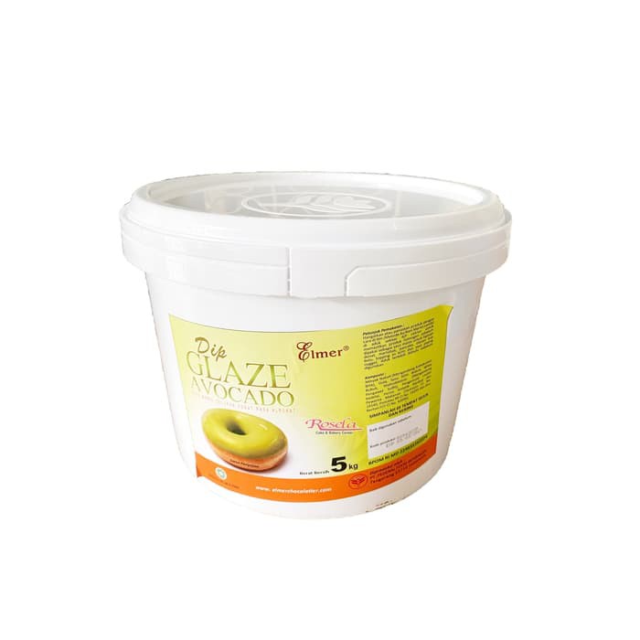 

Elmer Dip Glaze Avocado 5 Kg / Glaze Avocado Elmer