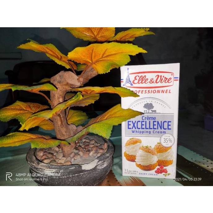 

BAYAR DITEMPAT Elle & Vire Whipping Cream 1 Liter / Elle Vire Whipping Cream 1L