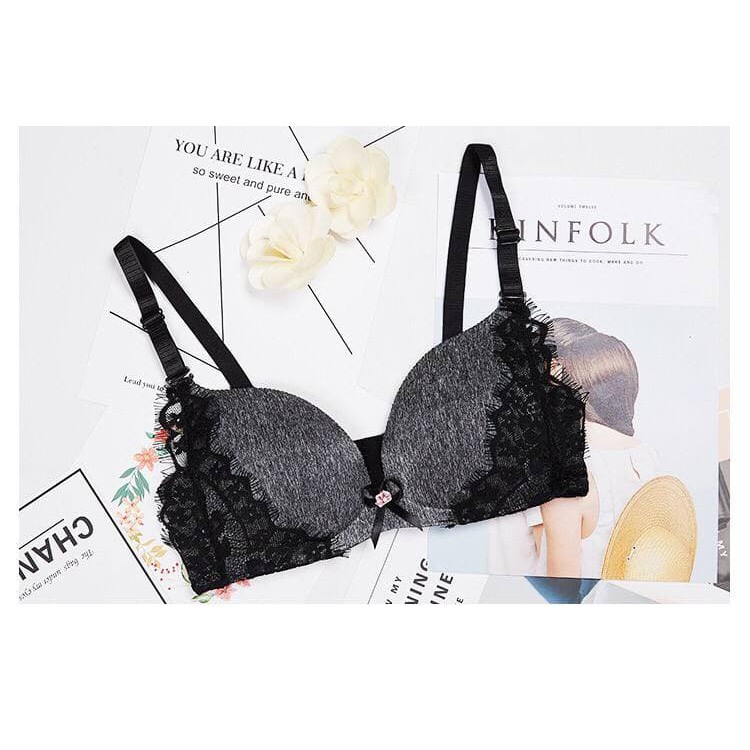 LF - Push Up bra Tanpa Kawat / pakaian dalam wanita / BH wanita Bra22