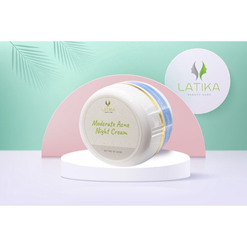 Latika- Cream Malam Premium Acne latika COD