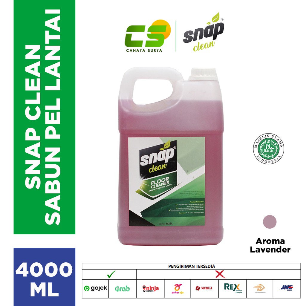 SNAP CLEAN FLOOR CLEANER SABUN PEL LANTAI  Shopee Indonesia