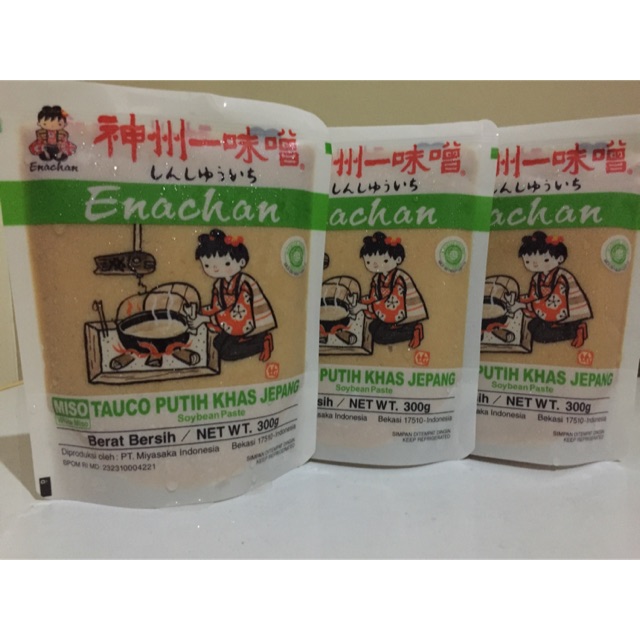 

Miso putih enachan halal mui