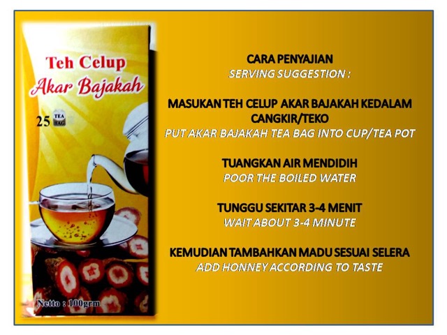 TEH CELUP AKAR BAJAKAH TAMPALA 25PCS herbal obat kanker dan tumor teh bajakah siap seduh nablfashion