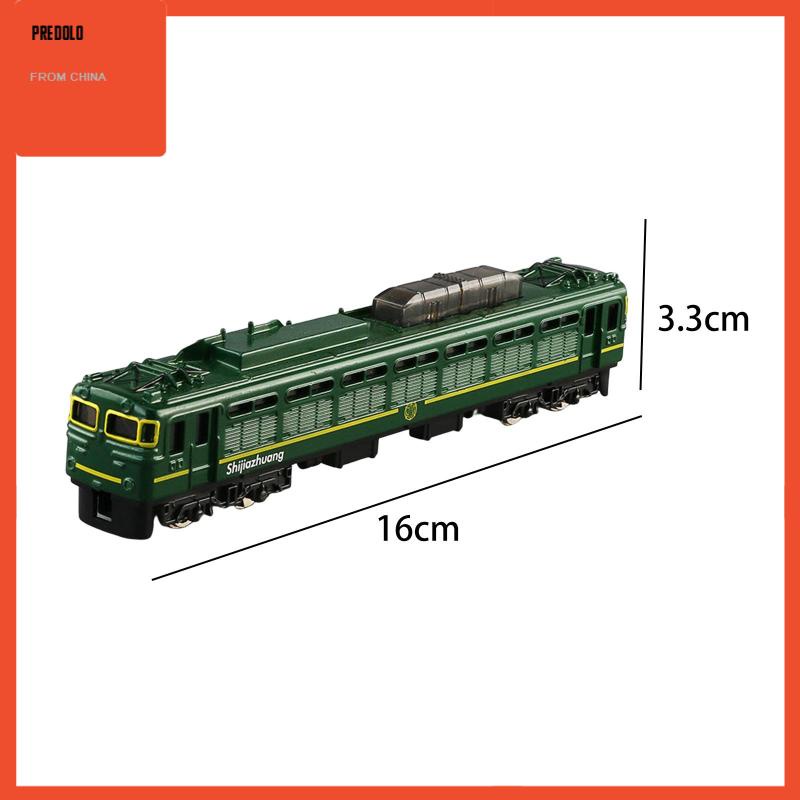 [Predolo] High Speed Train Toy Creative Play Diecast for Kids Children Birthday Gifts