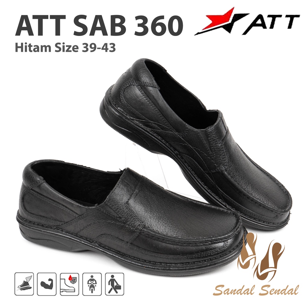 SEPATU PANTOFEL PRIA ATT SAB 360