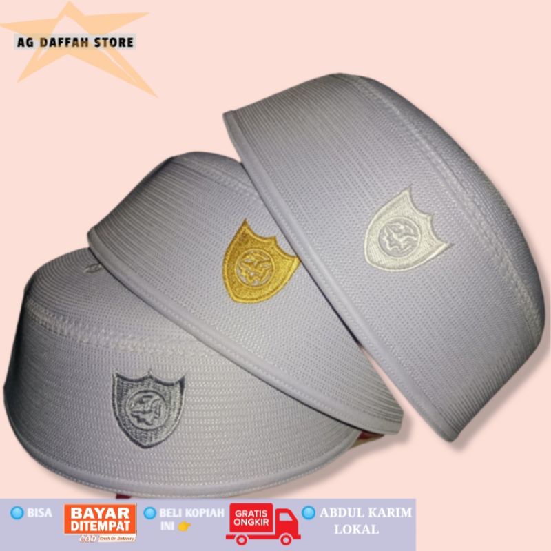 PROMO ‼️ Kopiah H Abdul Karim Lokal / Kopiah Malaysia / Keras / Kualitas Terbaik