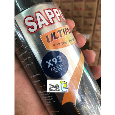 SAPPORO ULTIMATE XIRALLIC BLUE X93 400ML