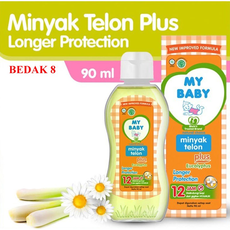My Baby Minyak Telon Longer Protection (12 Jam ) 90 ml