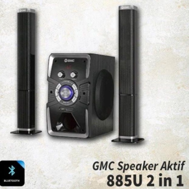 Speaker Aktif GMC type 885U 2in1 khusus KotaCirebon