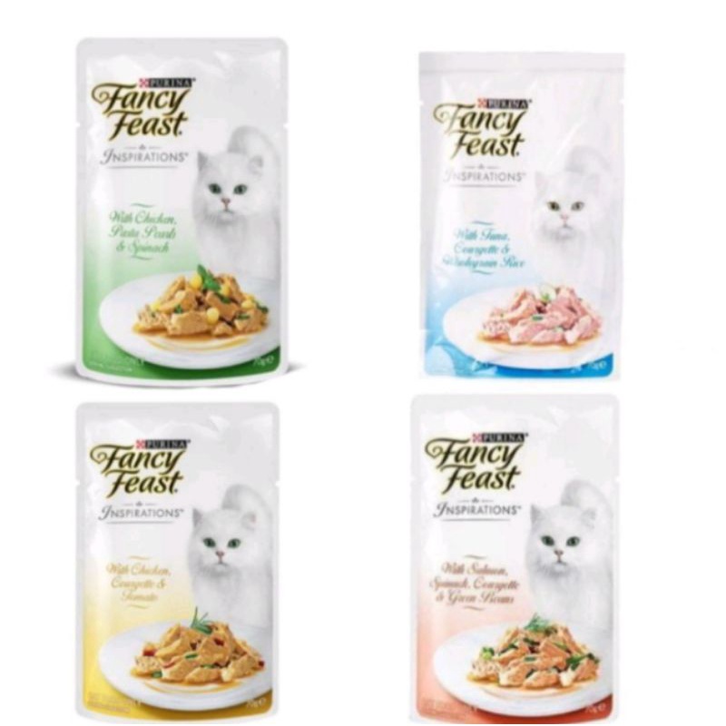 Makanan Kucing FANCY FEAST 70 Gram ALL VARIANT PURINA Fancy Feast sachet 70gr