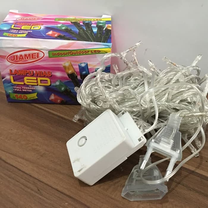 Lampu Tumblr Warna Warni Panjang Kabel 14 Meter 140 Lampu LED Jiamei