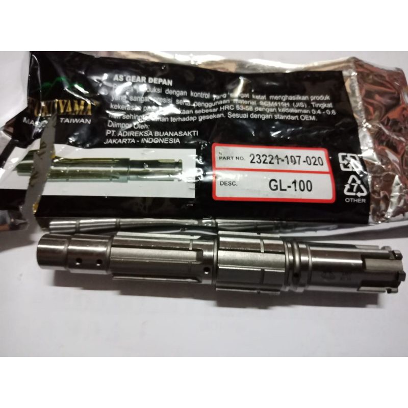 As Gear Box / As Gear Depan Honda GL100 Fukuyama