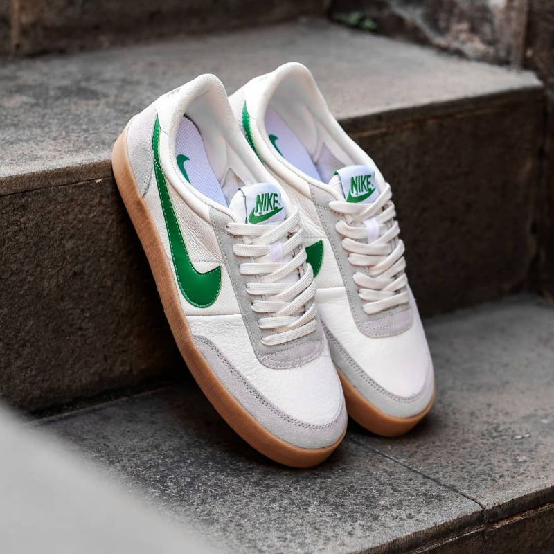 nike killshot white green