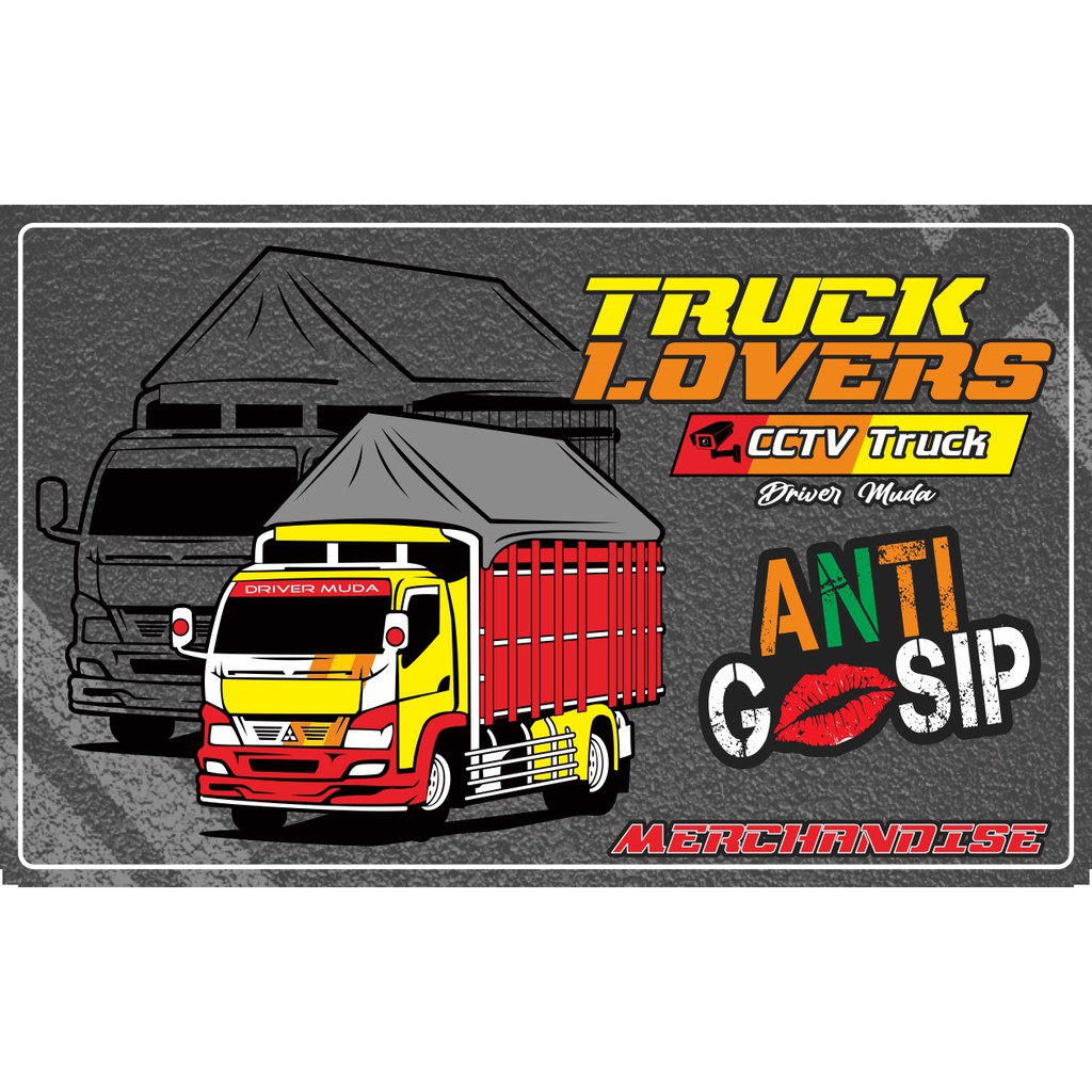 Jual Kaos Truck Oleng Truk Lovers Truck Anti Gosip Truk Mania Truk Komunitas Truk Anak Truck Driver Muda Indonesia Shopee Indonesia