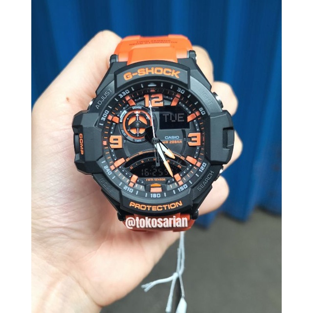 G-Shock Original GA-1000-4ADR Gravitymaster Untuk Pria Terbaru