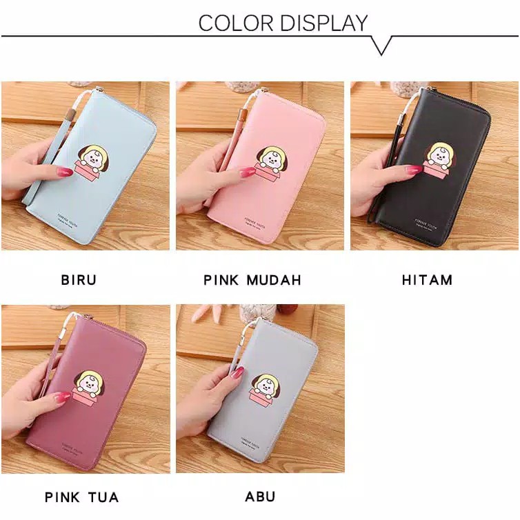 DOMPET PANJANG WANITA KC114 DOMPET IMPORT