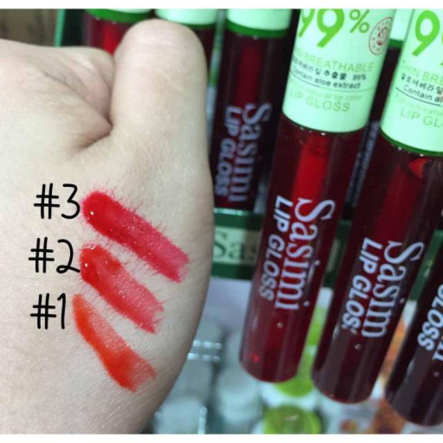 Liptint Sasimi Aloe Vera 99% (BPOM)