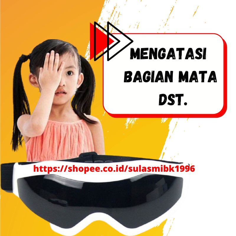 Kacamata Pijat Alat Terapi Mata Eye Massager Pemijat Mata Alat Kesehatan Mata