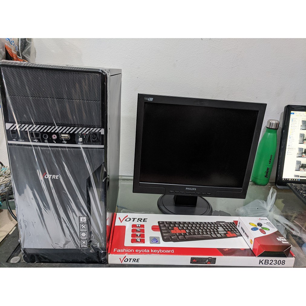 KOMPUTER SEPAKET RAM 4GB DDR3 HDD 500GB SIAP PAKAI