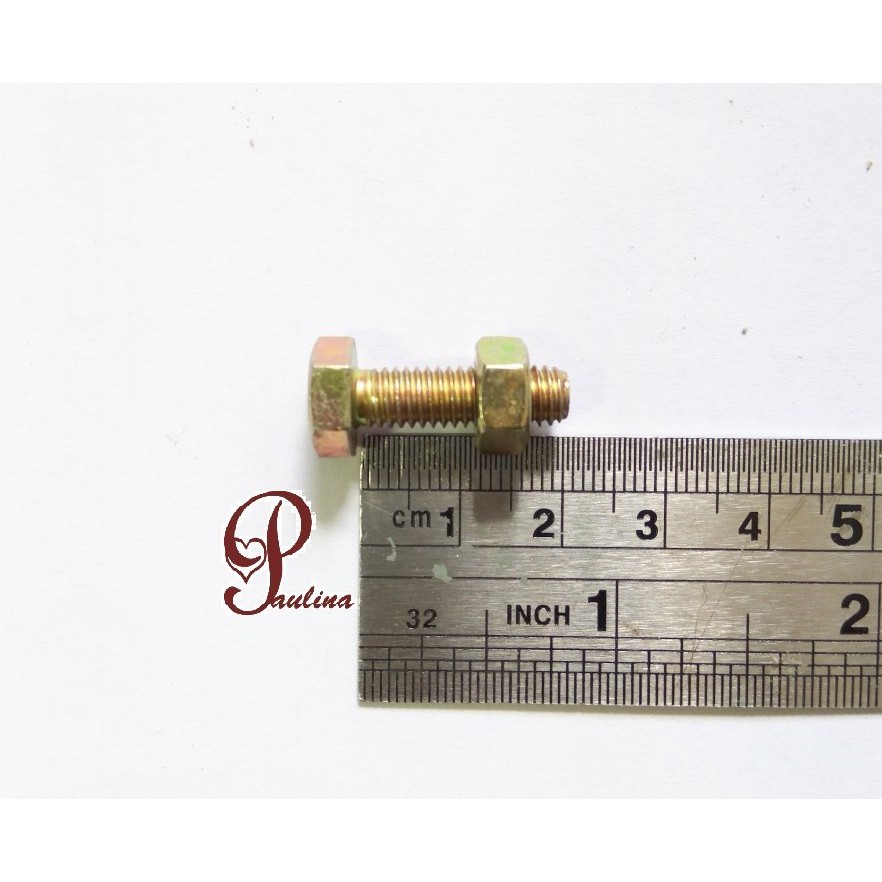 BAUT 10 / BMK M6 X20 (KUNCI 10)