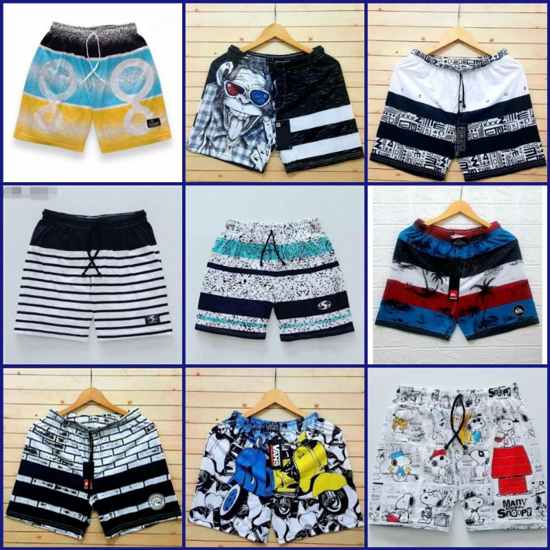 BEST SELLER - BOXER PRIA I BOXER WANITA I CELANA PENDEK I CELANA BOXER