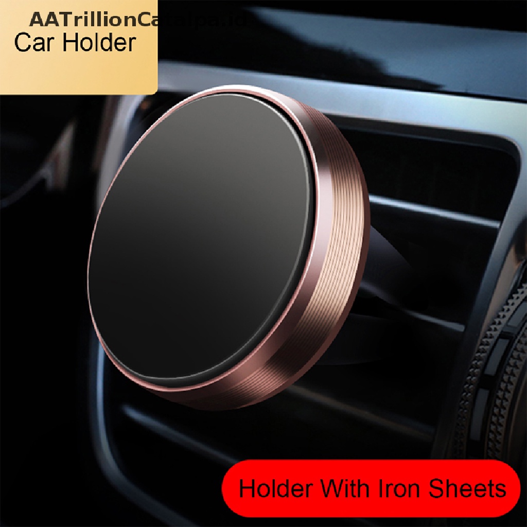 (Aatrillioncatalpa) Stand Holder Hp Magnetik Universal Untuk Vent Ac Mobil