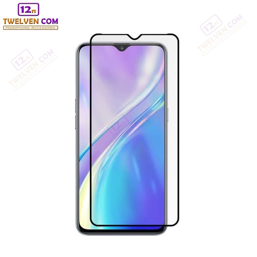 [FLASH SALE] zenBlade 5D Full Cover Tempered Glass Realme XT - Hitam