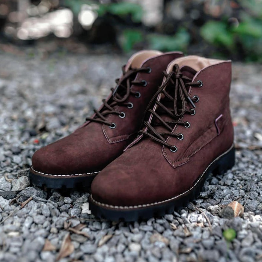 ICON |MNM x Zapato| KULIT ASLI PREMIUM Sepatu Boots Pria Vintage Shoes