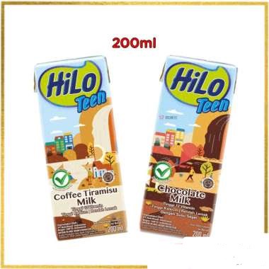 

HiLo Teen RTD Coklat dan Coffee Tiramisu 200ml Paket isi 2pcs