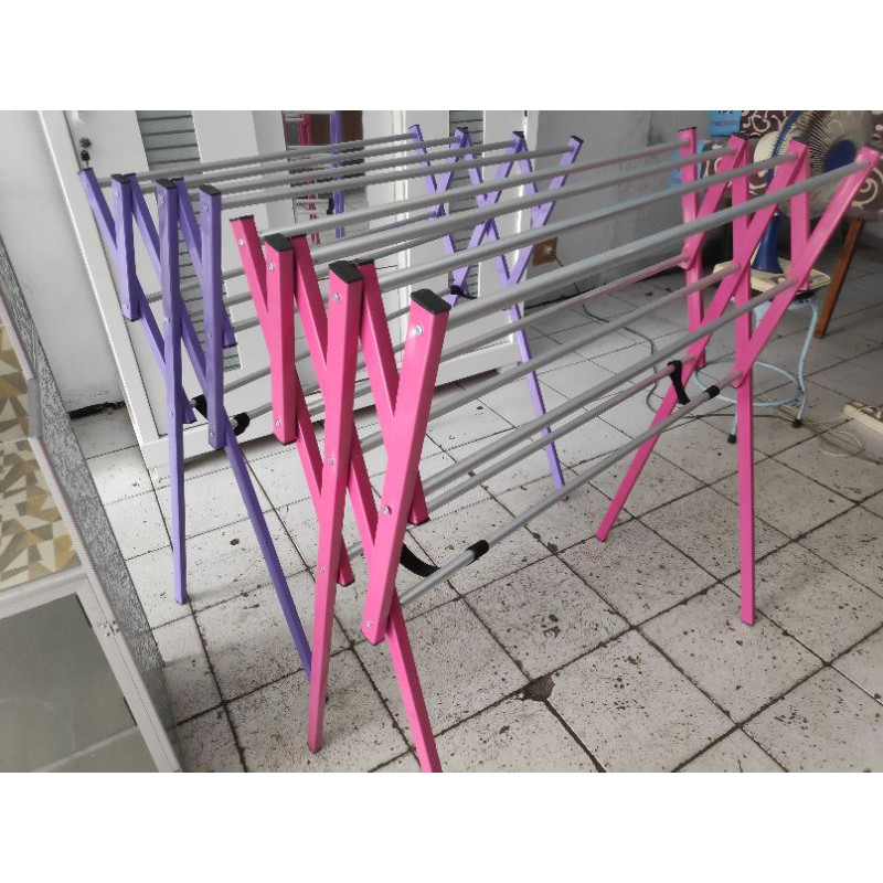 Jemuran Baju Aluminium Mini Kecil Warna