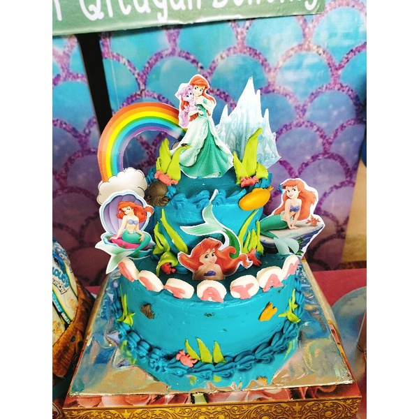 

kue ultah princess ariel