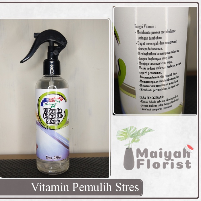 Vitamin Pemulih Stres &quot;Super Gun&quot; - Vitamin Tanaman - Cocok Untuk Bunga Yang Layu Setelah Dikirim