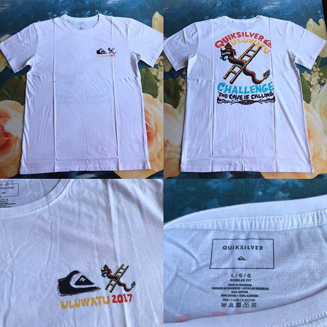 Baju Quiksilver Uluwatu Challenge II White