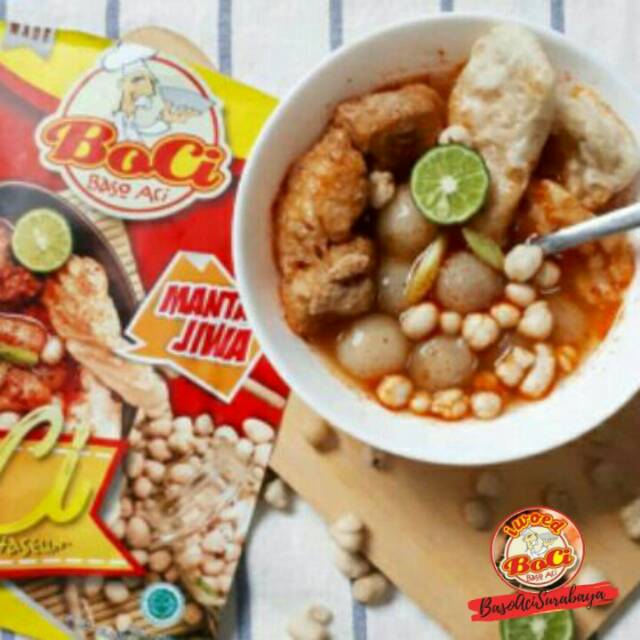 BOCI Baso Bakso Aci Geprek Mercon Mantap Jiwa Rangu Rasa Pedas Murah Cod Surabaya