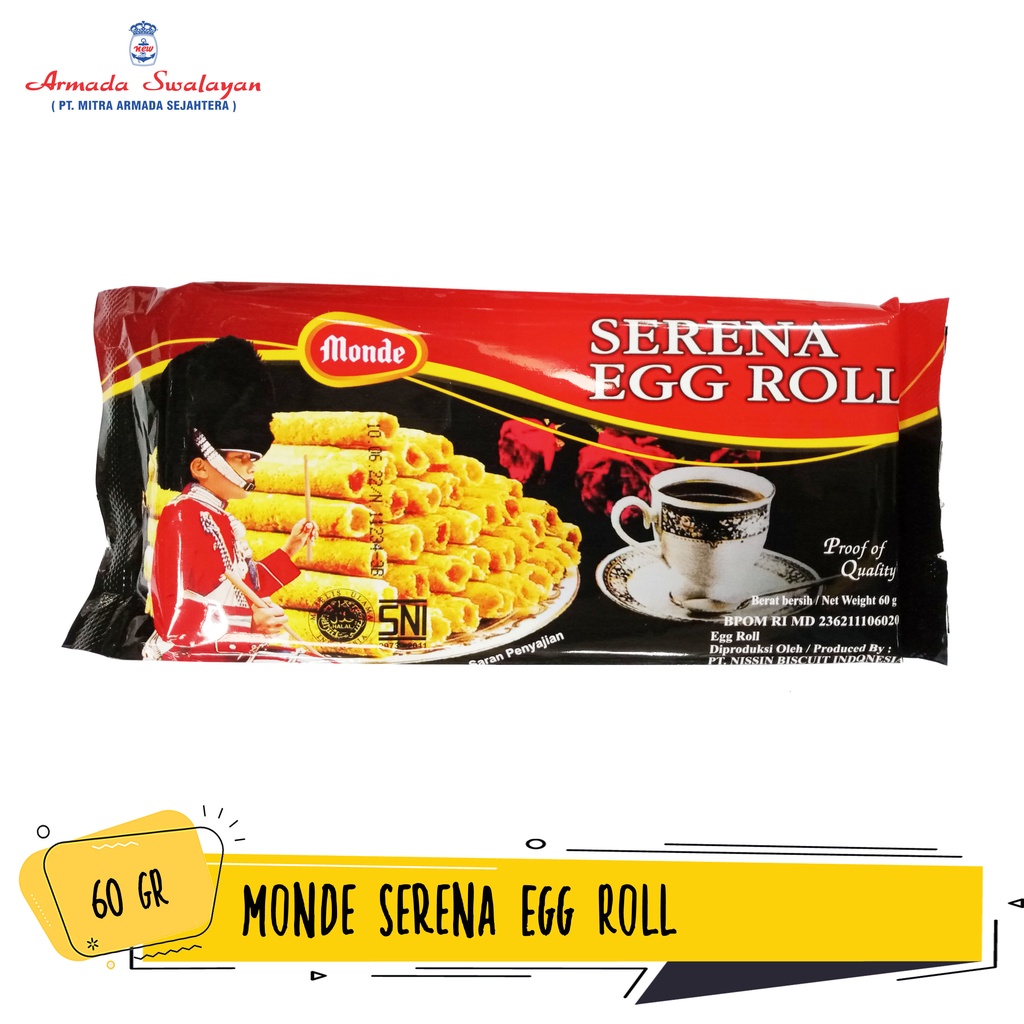 

Monde Serena Egg Roll 60g