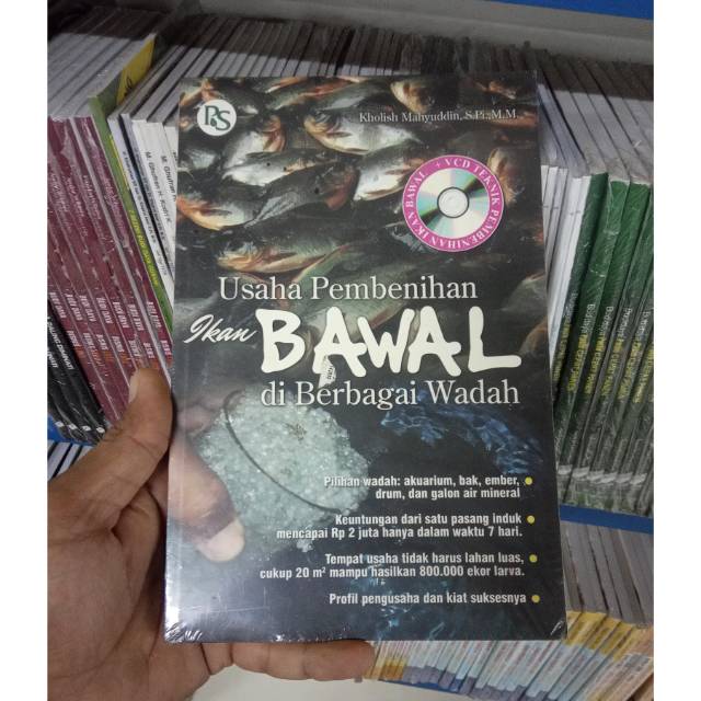 BUKU USAHA PEMBENIHAN IKAN BAWAL DI BERBAGAI WADAH