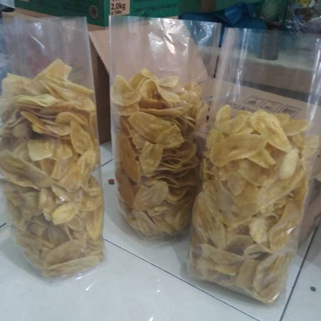 

Keripik Pisang Asin Netto 500 gr